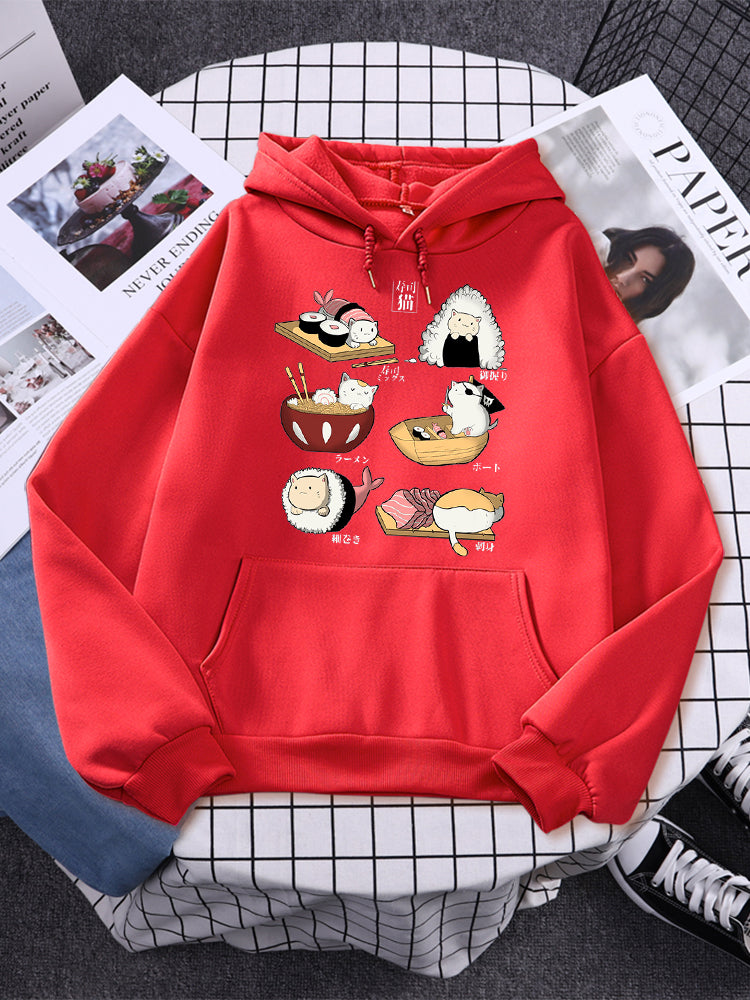 Sushi Cat Hoodie