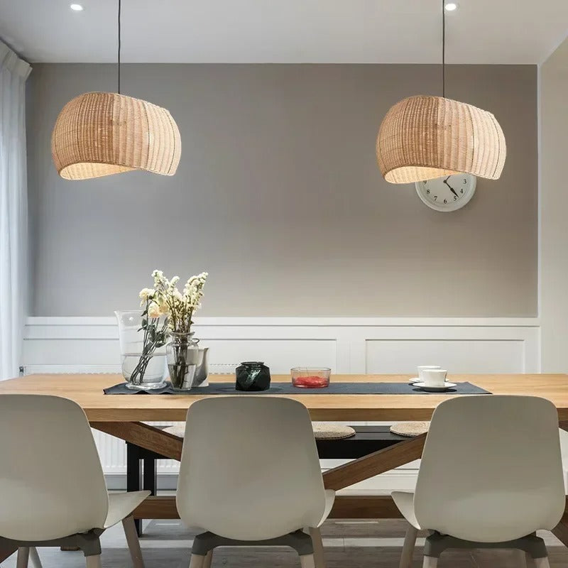 Woven Aura Pendant Light