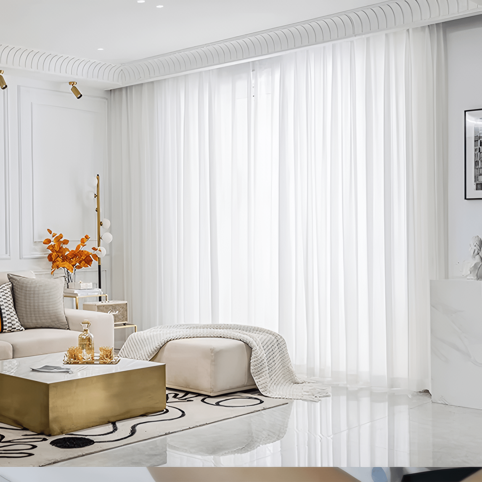 AIRY CHILL | MINIMALISTIC CURTAIN