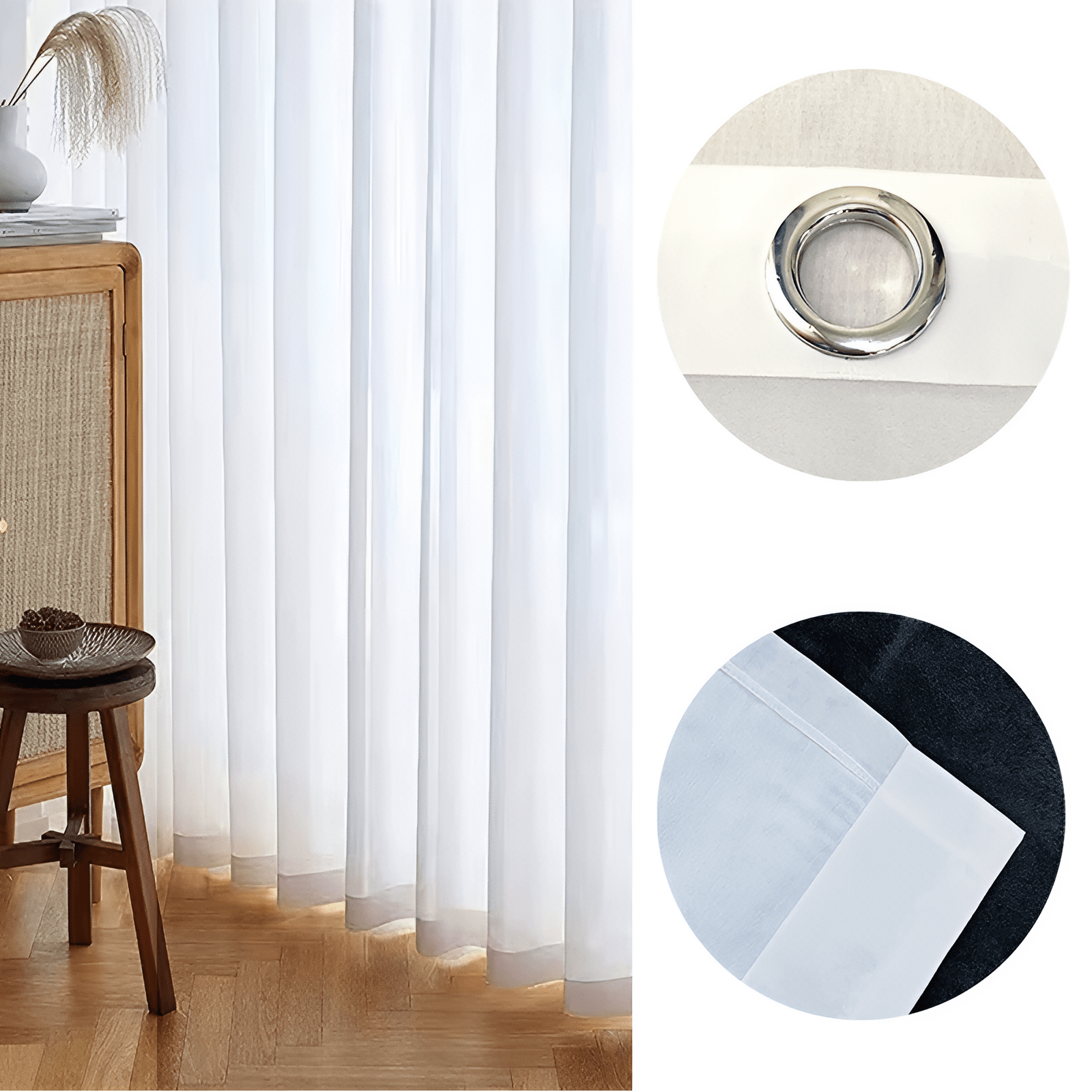 FRAIS AÉRIENS | CURTAIN MINIMALISTE