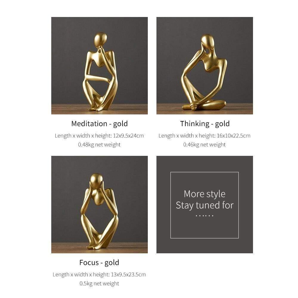 Atacama Gouden Sculptuur