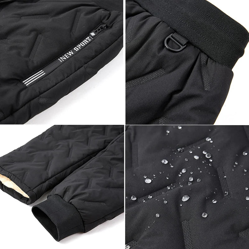 Warm fleece training pants - unisex