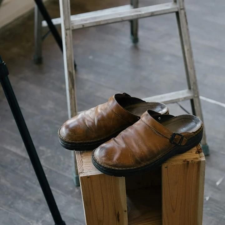 Eluned - Chaussons orthopédiques en cuir pour hommes