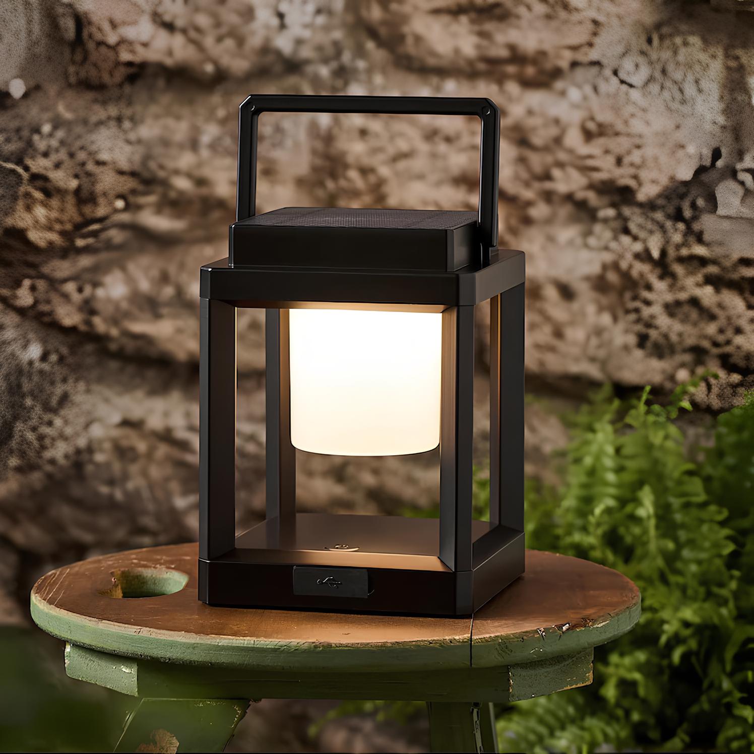 SolarGlow Outdoor Lantern – Waterproof & Energy-Efficient Lighting