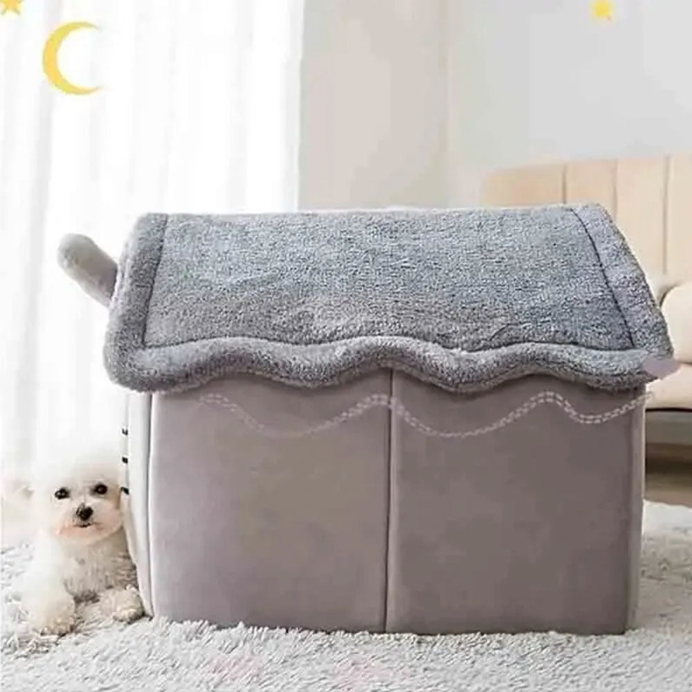 Cama para perros de terciopelo ártico