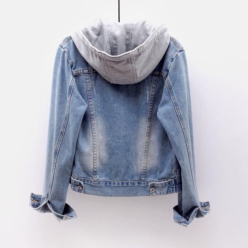 Vivienne Lane Hooded Denim Jacket