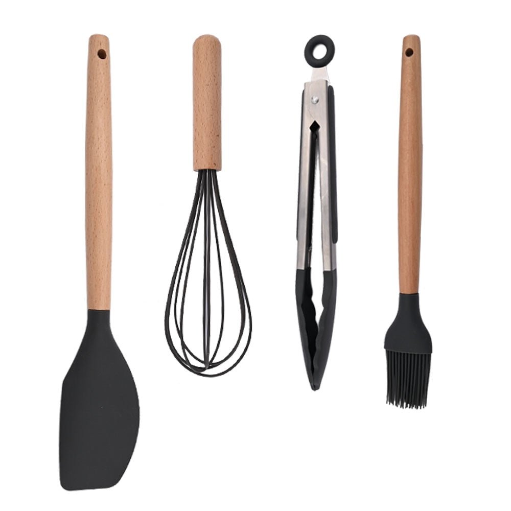 Juego de utensilios de cocina básicos