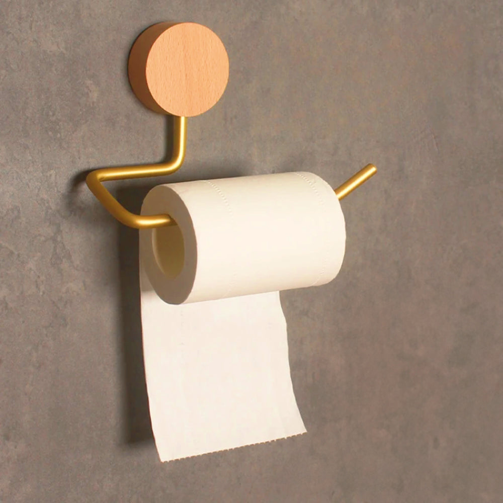 Minimalistischer moderner Toilettenpapierhalter