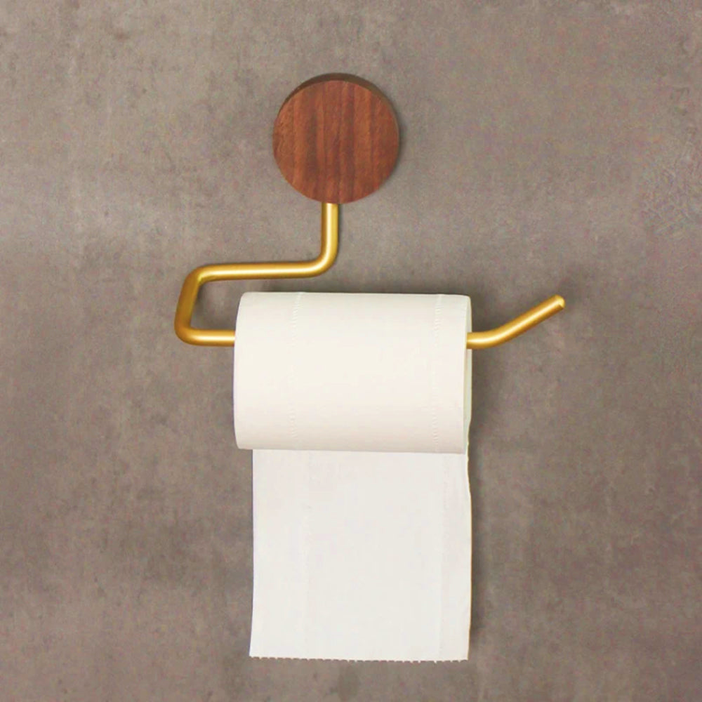 Minimalistischer moderner Toilettenpapierhalter