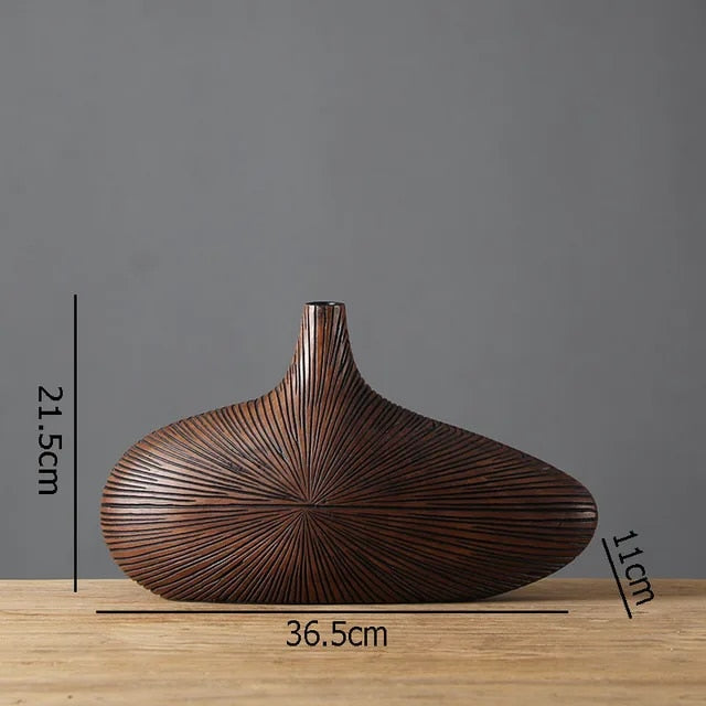 Vase en bois Lucas