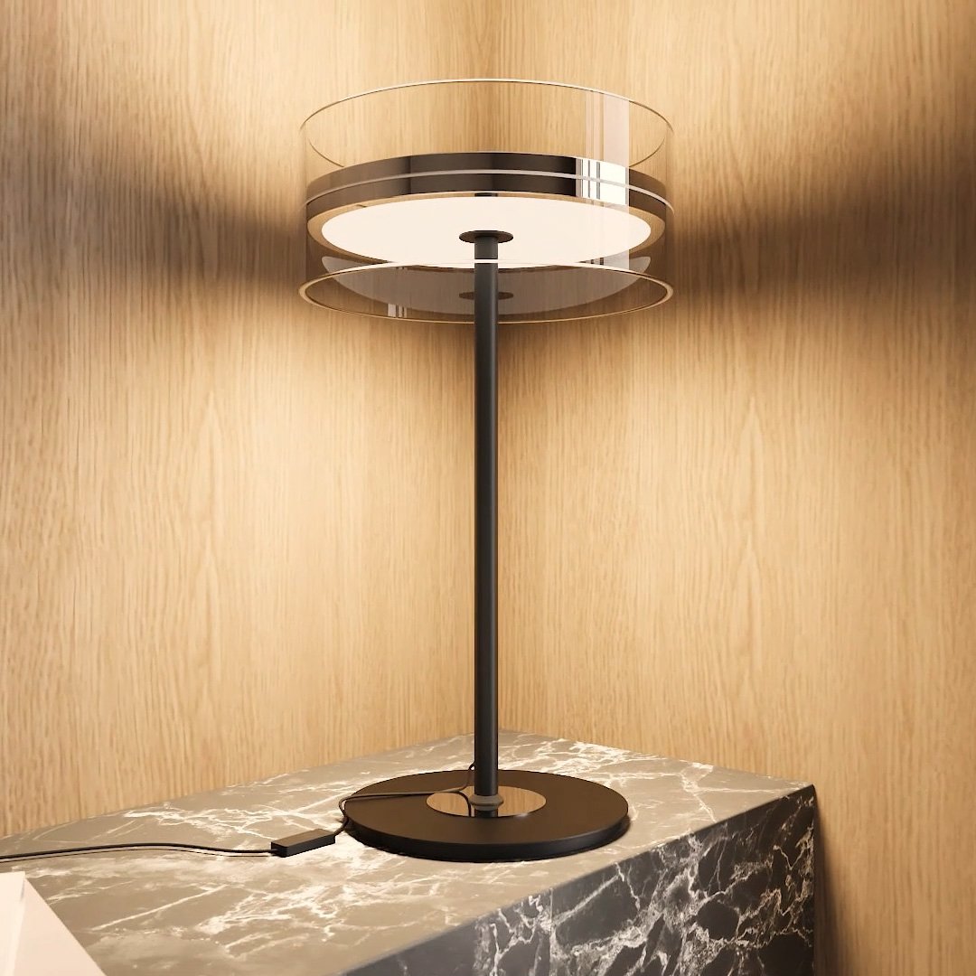 Nova - Modern Wall Lamp in Glass