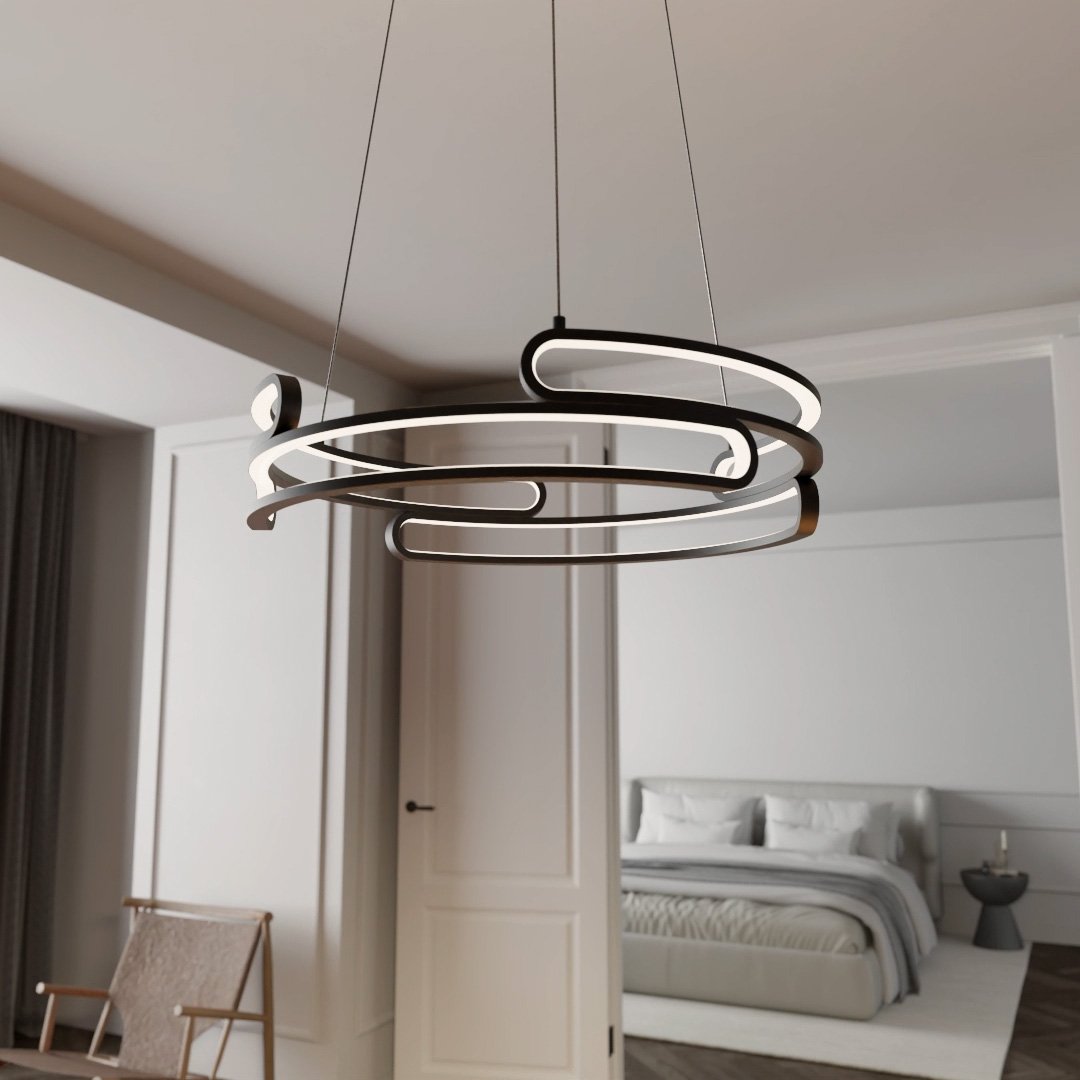 Metalis - Elegant metall taklampa