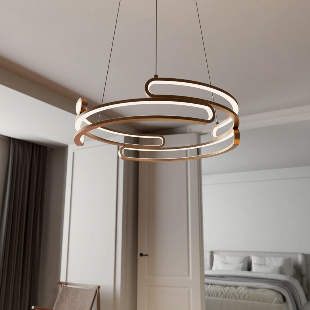 Metalis - Elegant metall taklampa