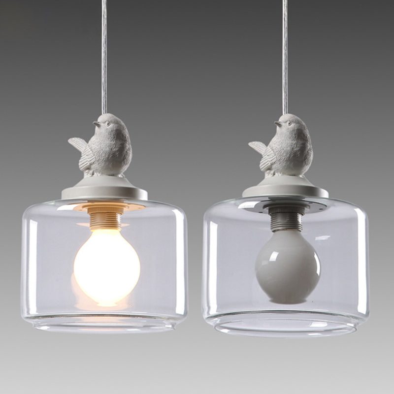 Lampe suspendue oiseau