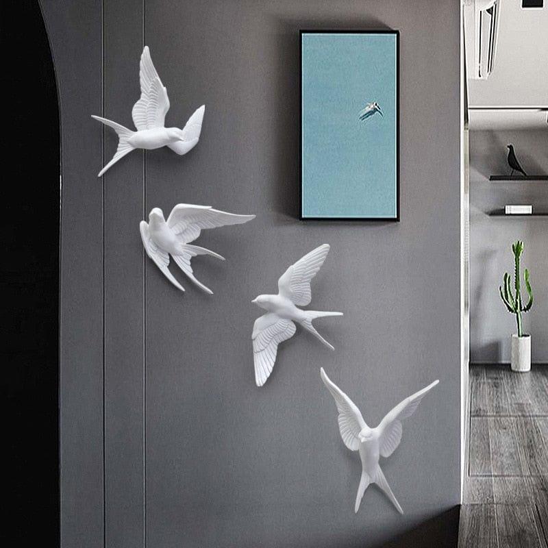 Décoration murale en forme d'œil d'oiseau