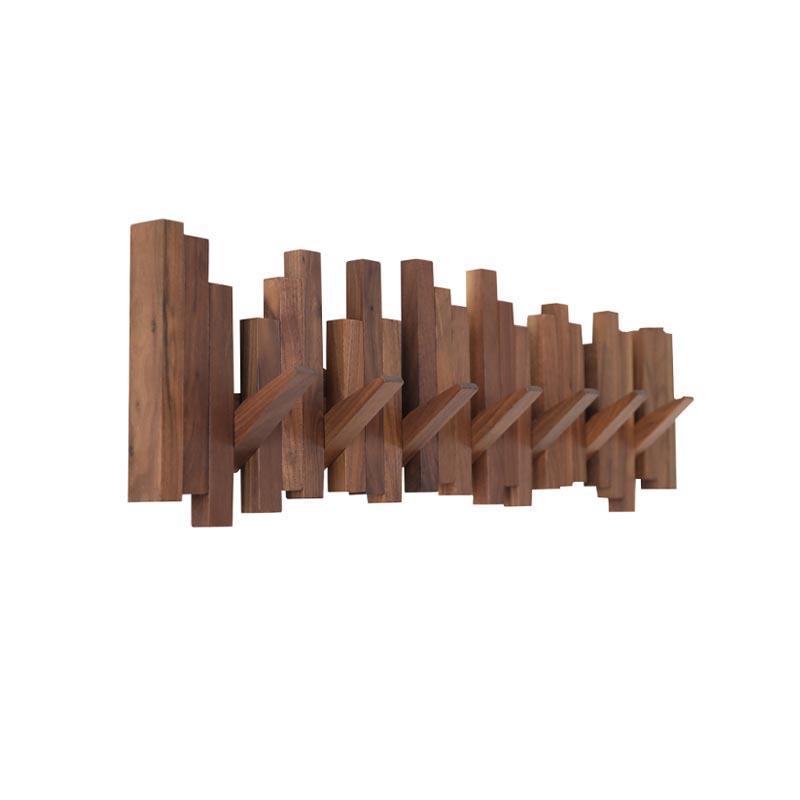 Farmhouse Wooden Wall Mounted Coat Rack