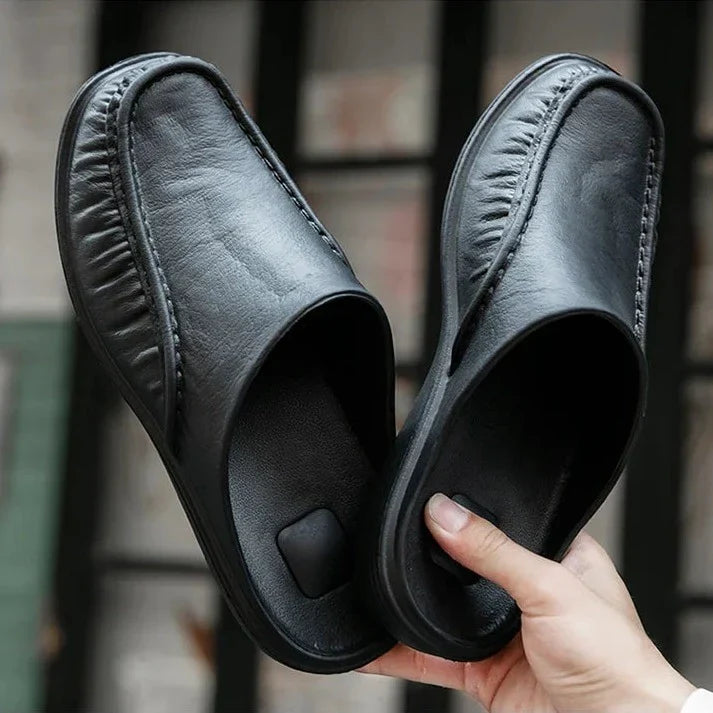 Mocasines negros para hombre - Maximilian