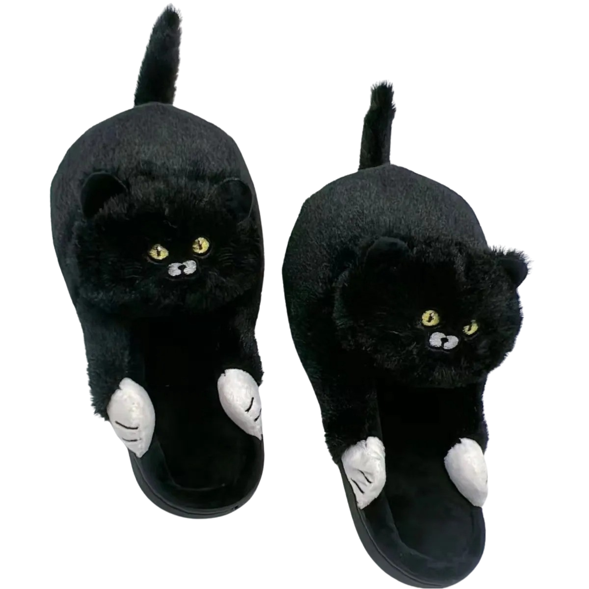 Hugging Cat Slippers - Dames