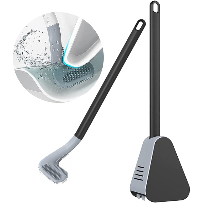 Long Handle Flexible Silicone Golf Toilet Brush