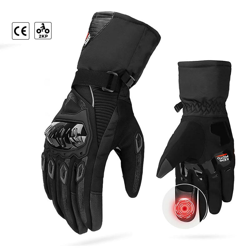 Wasserdichte Winter-Motorradhandschuhe | CE- und 2KP-Zulassung