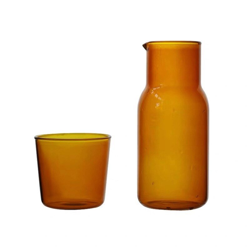 Borosilikatglas Farbige Tassen Set