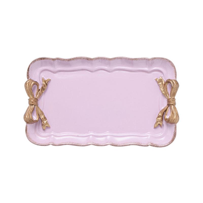 Bowknot Resin Serving Tray