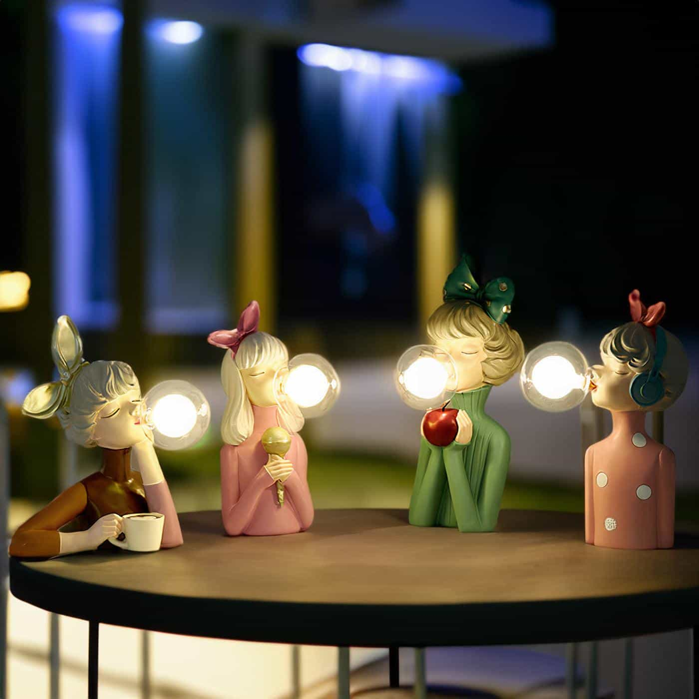 Bubble Girls - Collection de lampes