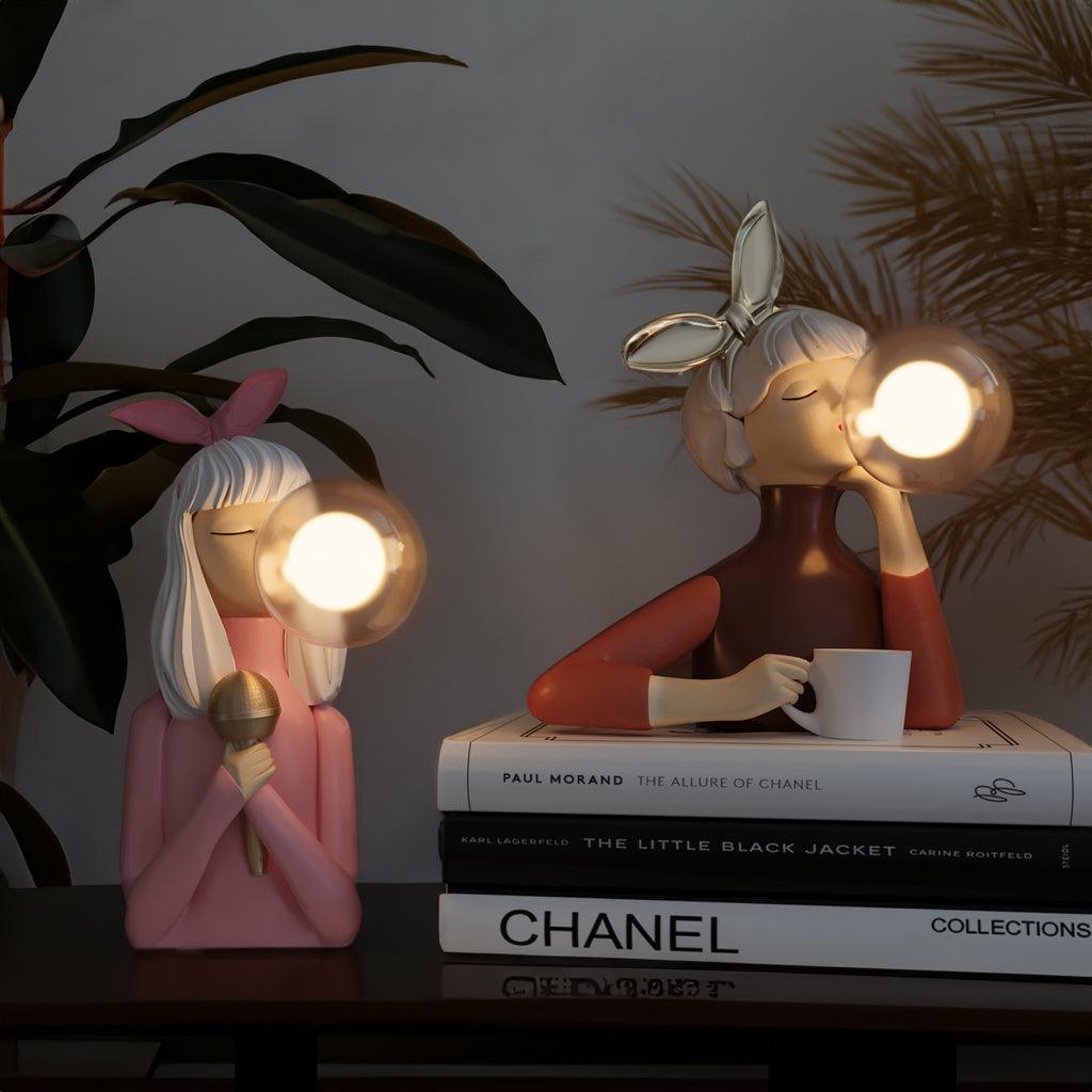 Bubble Girls - Collection de lampes