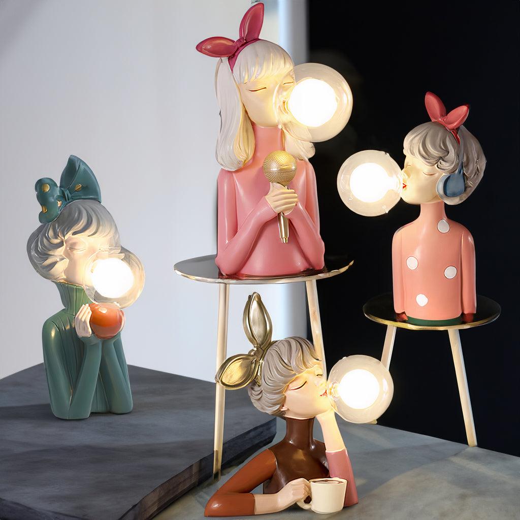 Bubble Girls - Collection de lampes