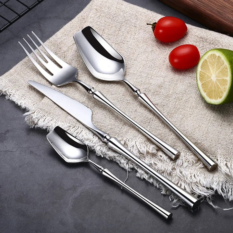 Venedig Silber Besteck Set