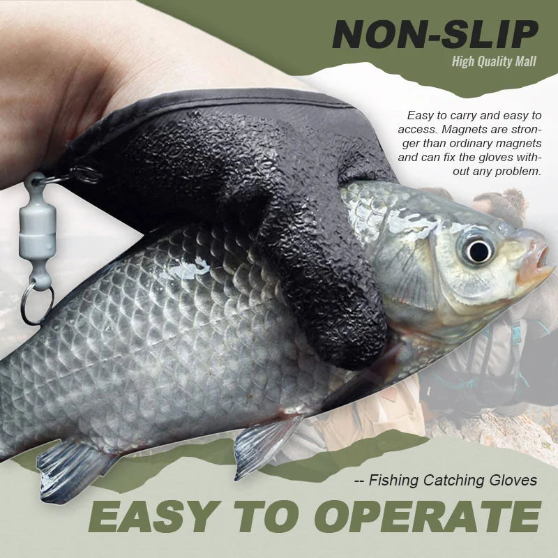 Magnetic Fishing Catching Gloves: Ultimate Protection and Comfort for Anglers