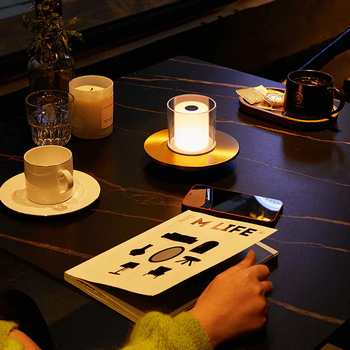 CandleGlow – Lampe LED à induction moderne