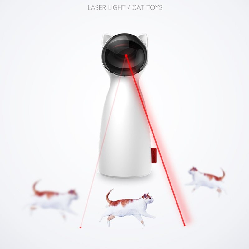 Laser Pounce: Automatisk Interaktiv Kattleksak