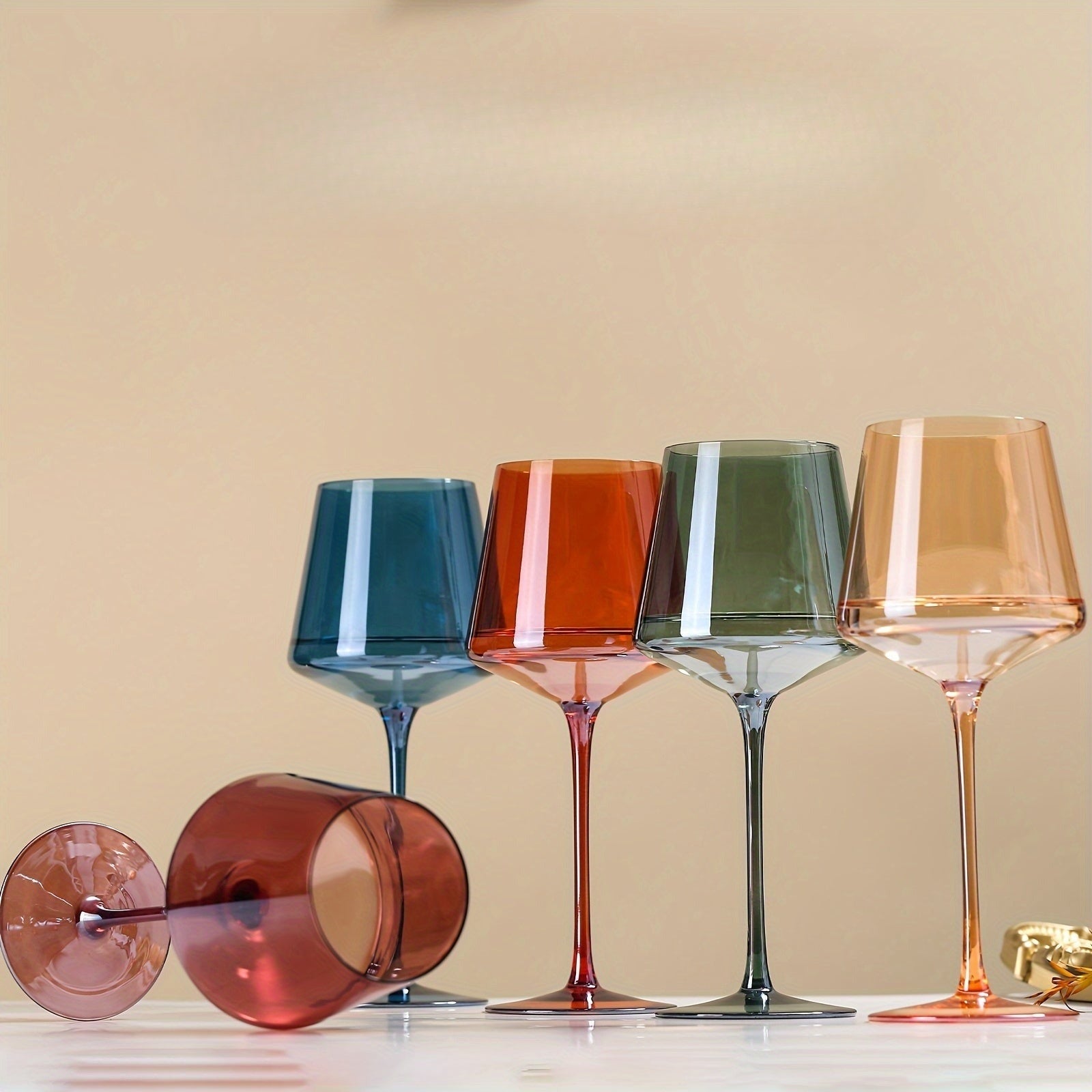 Lot de 6 verres à vin en cristal Prism