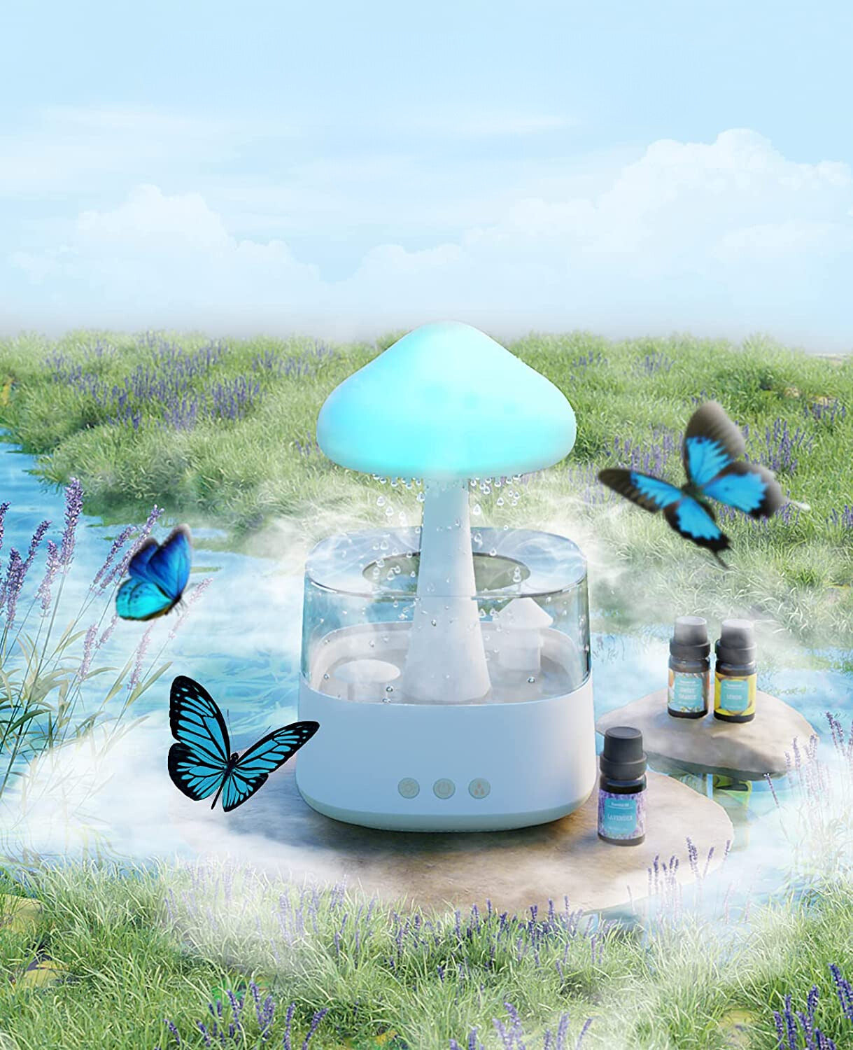 Humidificateur aux champignons magiques