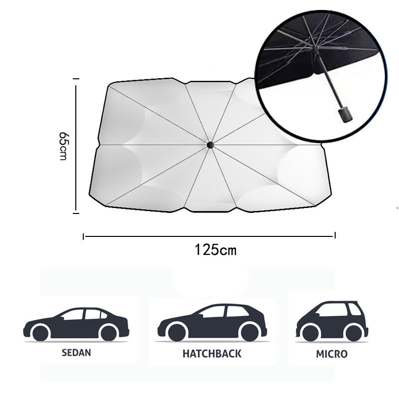 Protection solaire – Créez une atmosphère beaucoup plus fraîche et une conduite plus confortable.