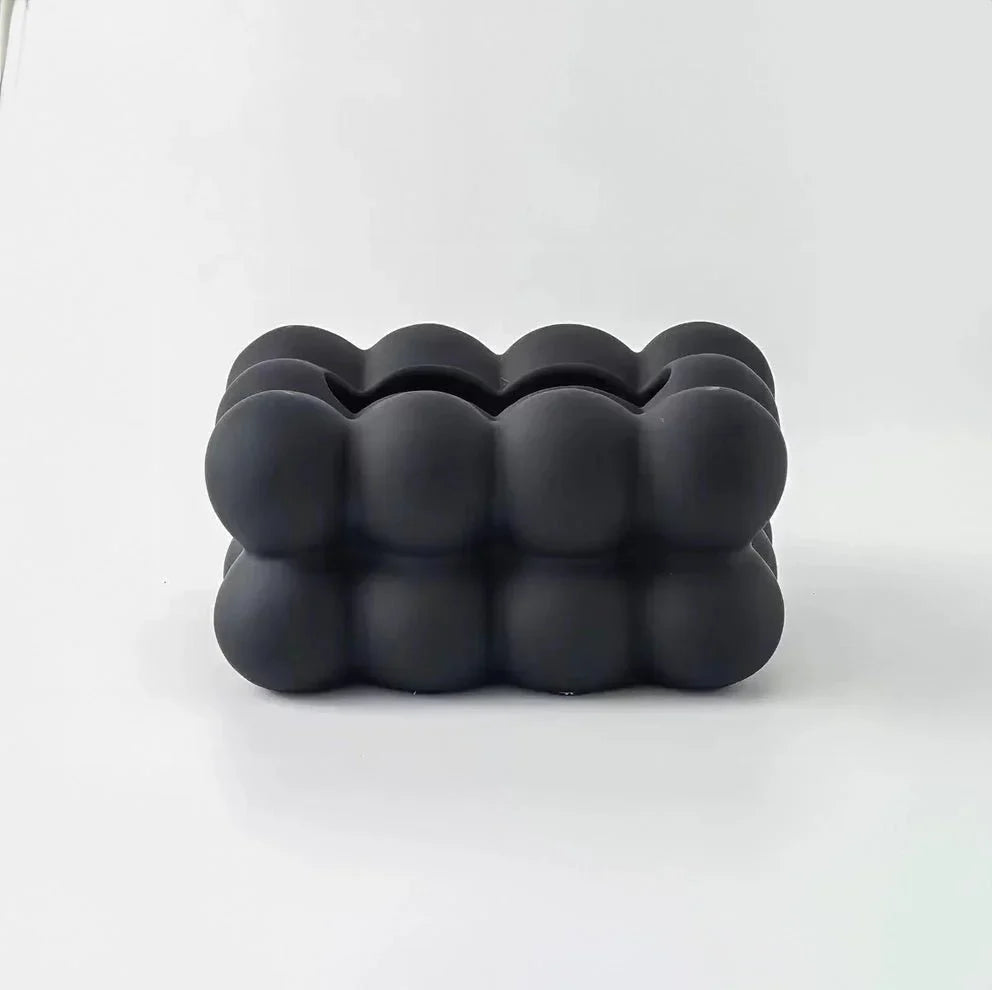 Ceramic Bubble Shape Tissue Box