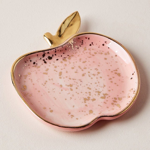 Ceramic Fruit Jewelry Dish