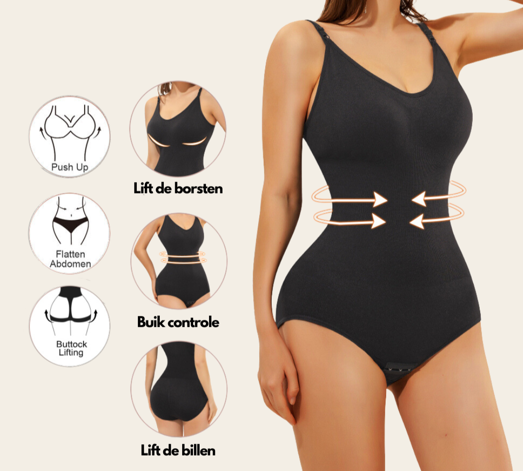 Lelie | Naadloze bodysuit shapewear | 1+1 GRATIS