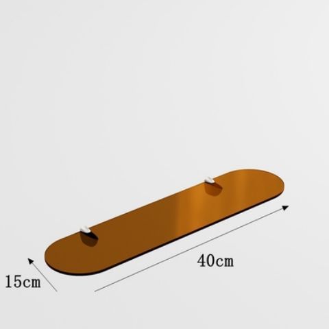 Gekleurde acrylaat wandplanken voor opslag