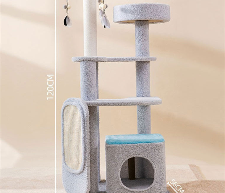 Collection CosmicClimb Cat Tower : Grande station à gratter à plusieurs niveaux