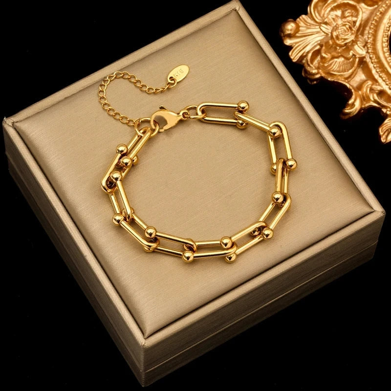 Lumiere Gold Link Set