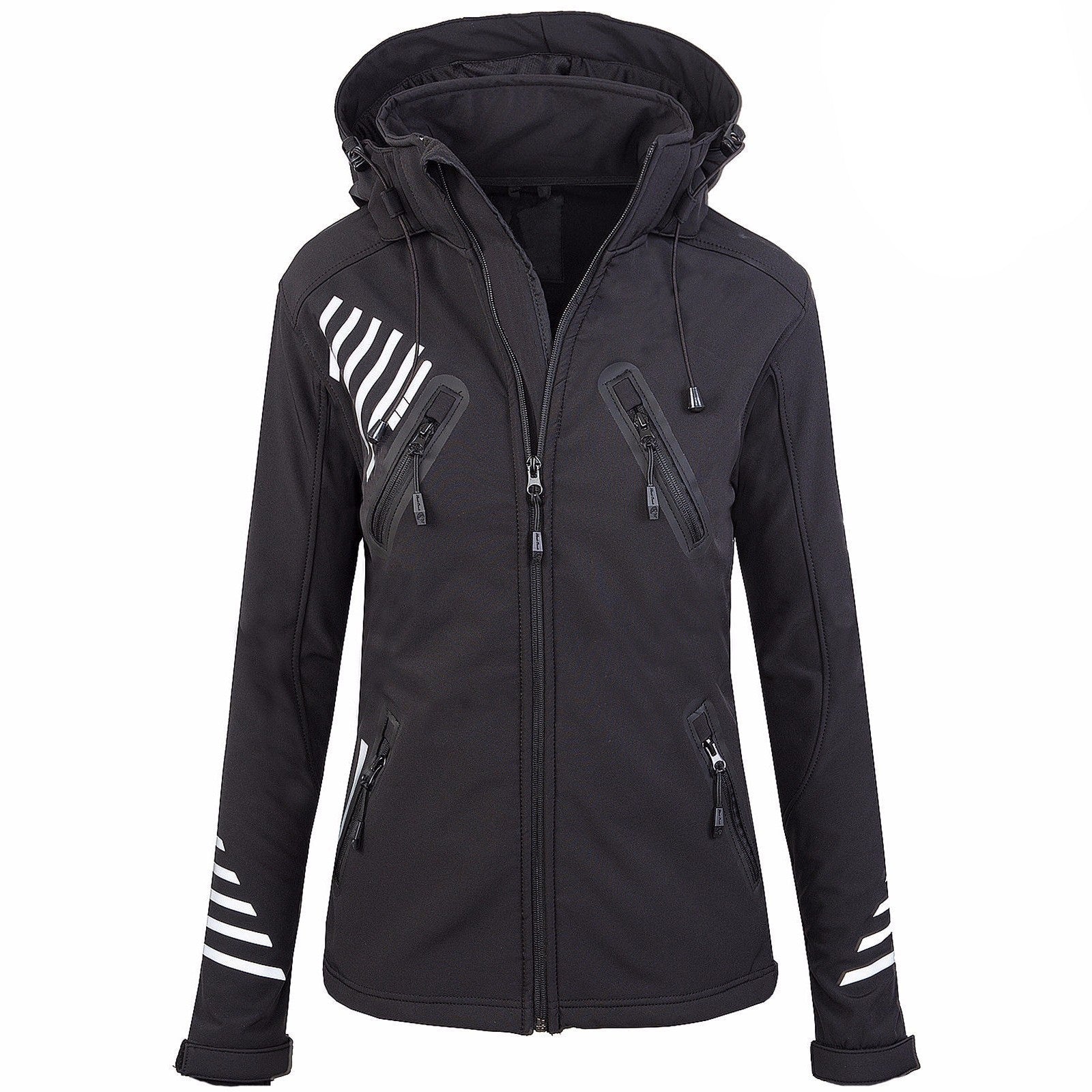 Adelina - Sporty, waterproof and plain autumn coat/jacket