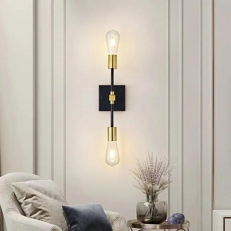 LuxeLine Twin Sconces