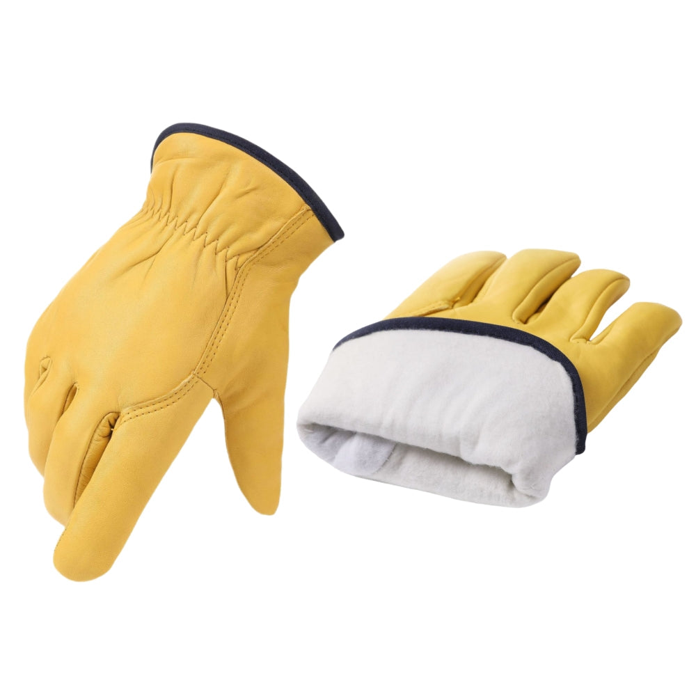 Guantes de cuero para invierno