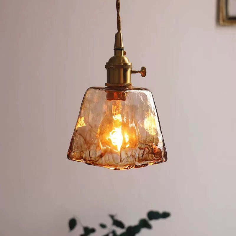 Vintagea - LED Retro Pendellampa i guldmetall