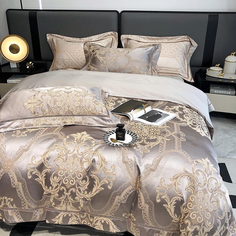 Damask Luxury 1000 TC Duvet Cover Set