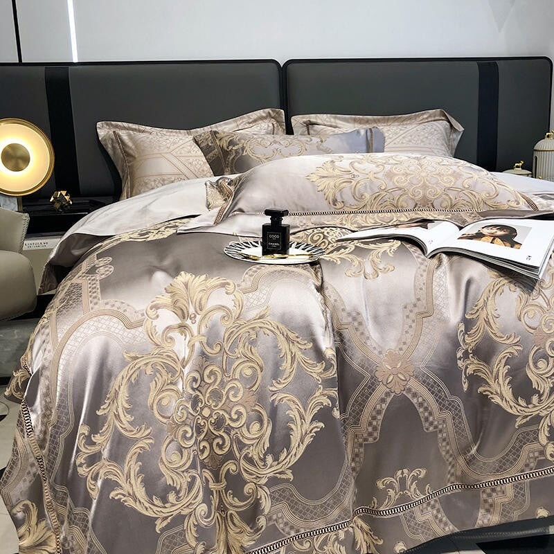 Damask Luxury 1000 TC Dynetrekksett