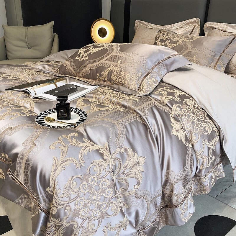 Damask Luxury 1000 TC Dynetrekksett