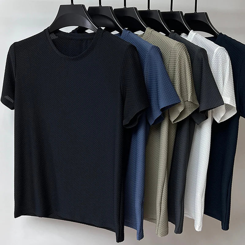 Huffman's AirFlow Mesh Silk Tee